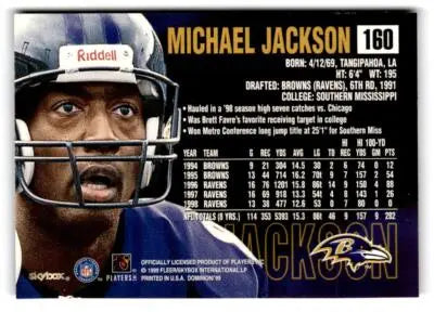 1999 SkyBox Dominion #160 Michael Jackson - Football Card Single