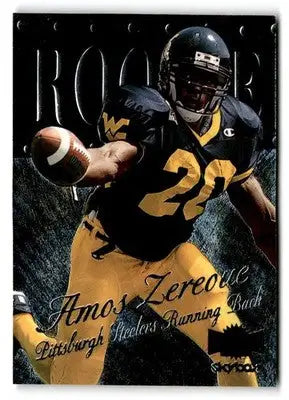 1999 SkyBox Metal Universe #244 Amos Zereoue - Football Card Single