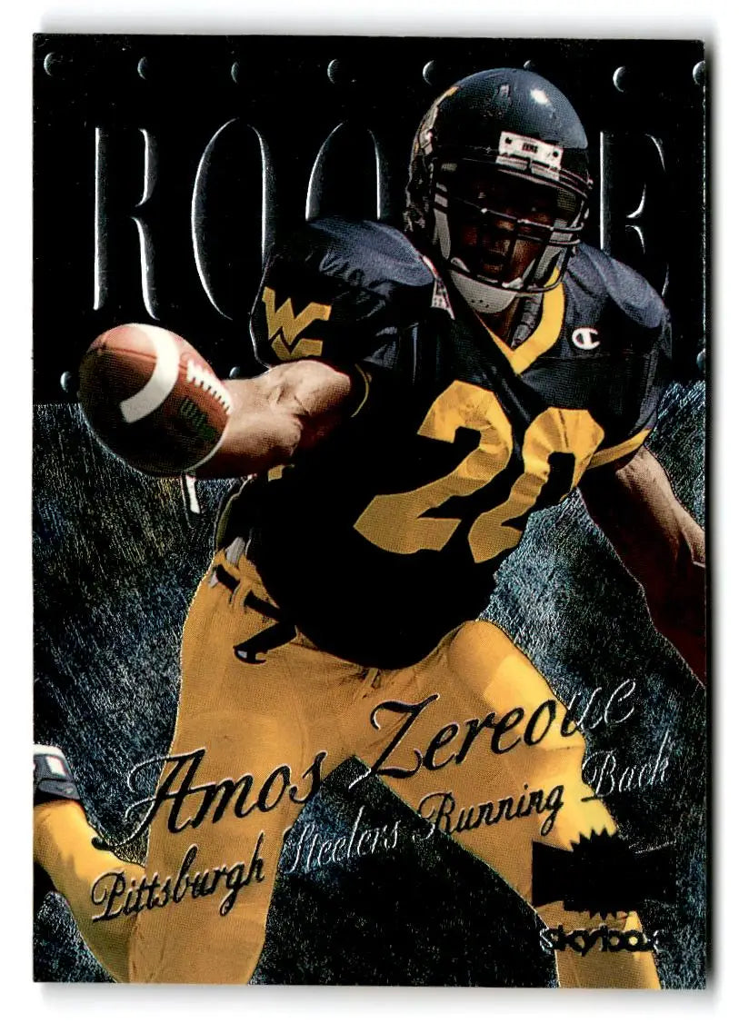 1999 SkyBox Metal Universe #244 Amos Zereoue - Football Card Single