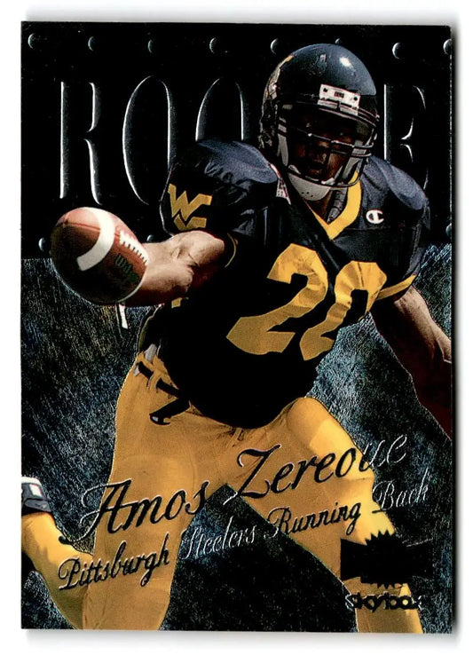 1999 SkyBox Metal Universe #244 Amos Zereoue - Football Card Single