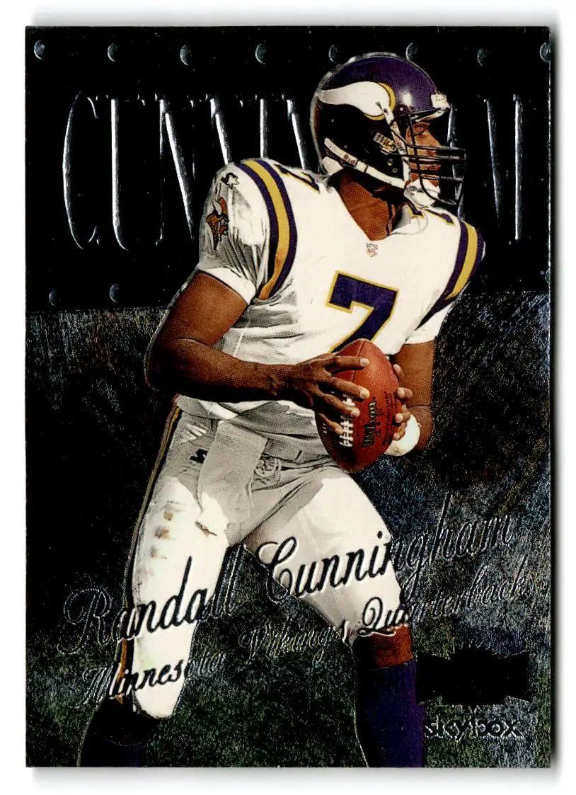 1999 SkyBox Metal Universe #57 Randall Cunningham - Football Card Single
