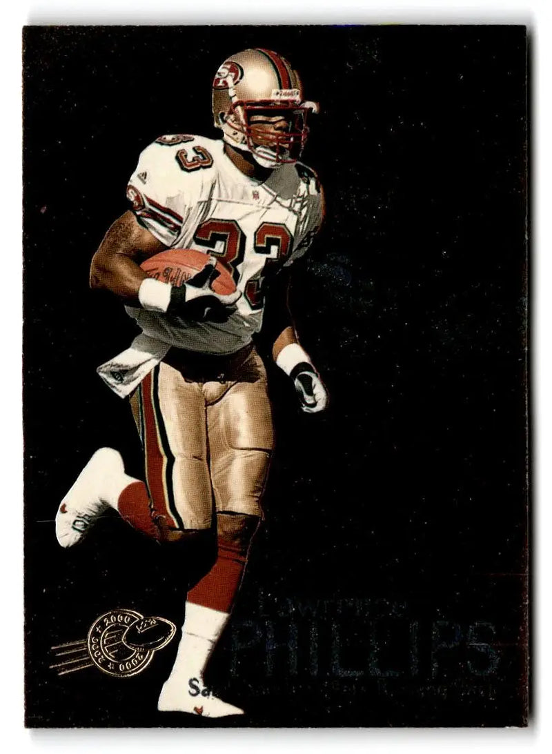 1999 SkyBox Molten Metal #56 Lawrence Phillips - Football Card Single