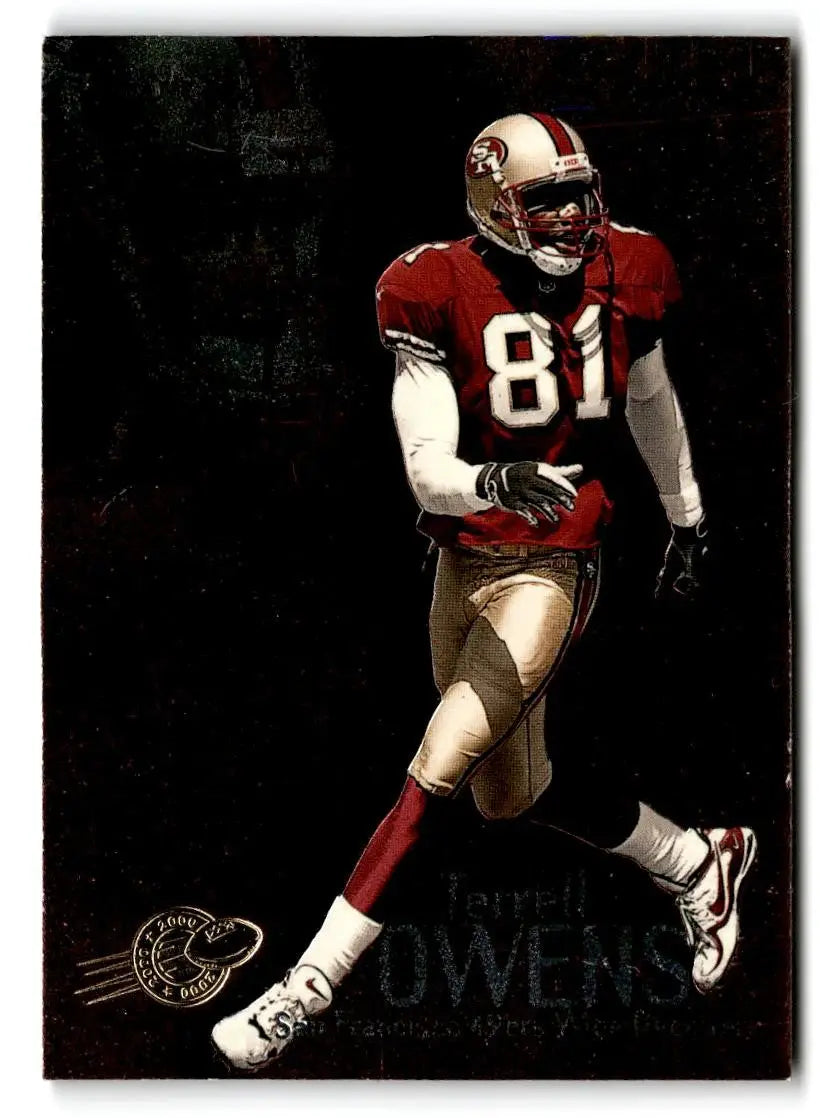 1999 SkyBox Molten Metal #58 Terrell Owens - Football Card Single