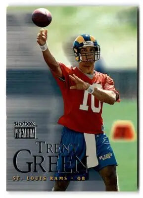 1999 SkyBox Premium #101 Trent Green - Football Card Single