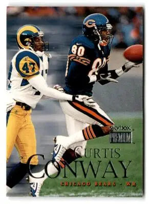 1999 SkyBox Premium #136 Curtis Conway - Football Card Single