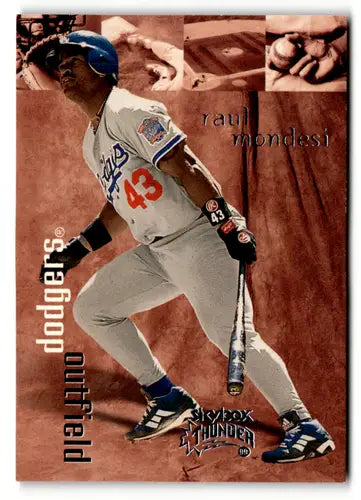 1999 SkyBox Thunder #168 Raul Mondesi EX/NM Dodgers ID:52011 - Baseball Card Single