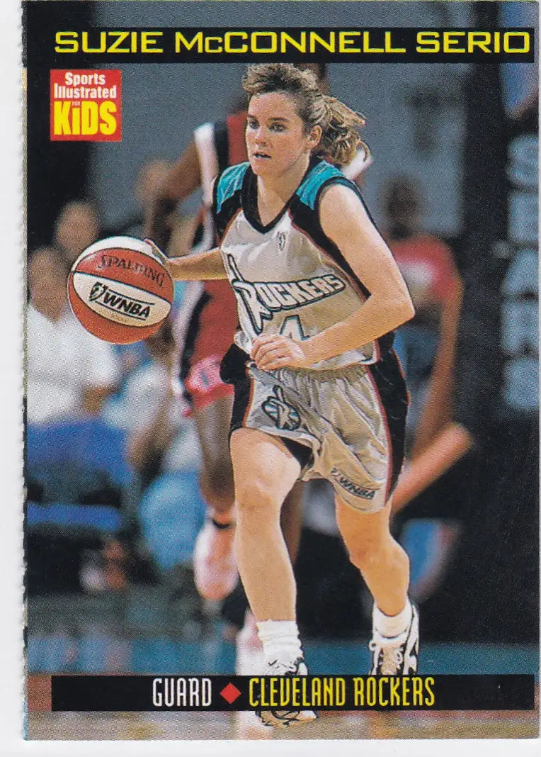 Suzie McDonnell Serio basketball card from 1999 Sports Illustrated for Kids Rockers