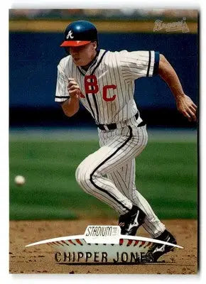 1999 Stadium Club #2 Chipper Jones - Baseball Card Single
