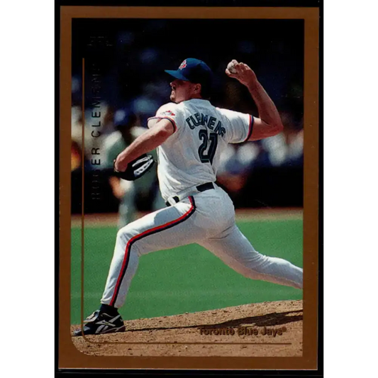 1999 Topps #1 Roger Clemens NM-MT Toronto Blue Jays Baseball Card