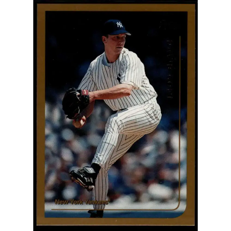 1999 Topps #101 David Cone NM-MT New York Yankees Baseball Card - Baseball Card Single