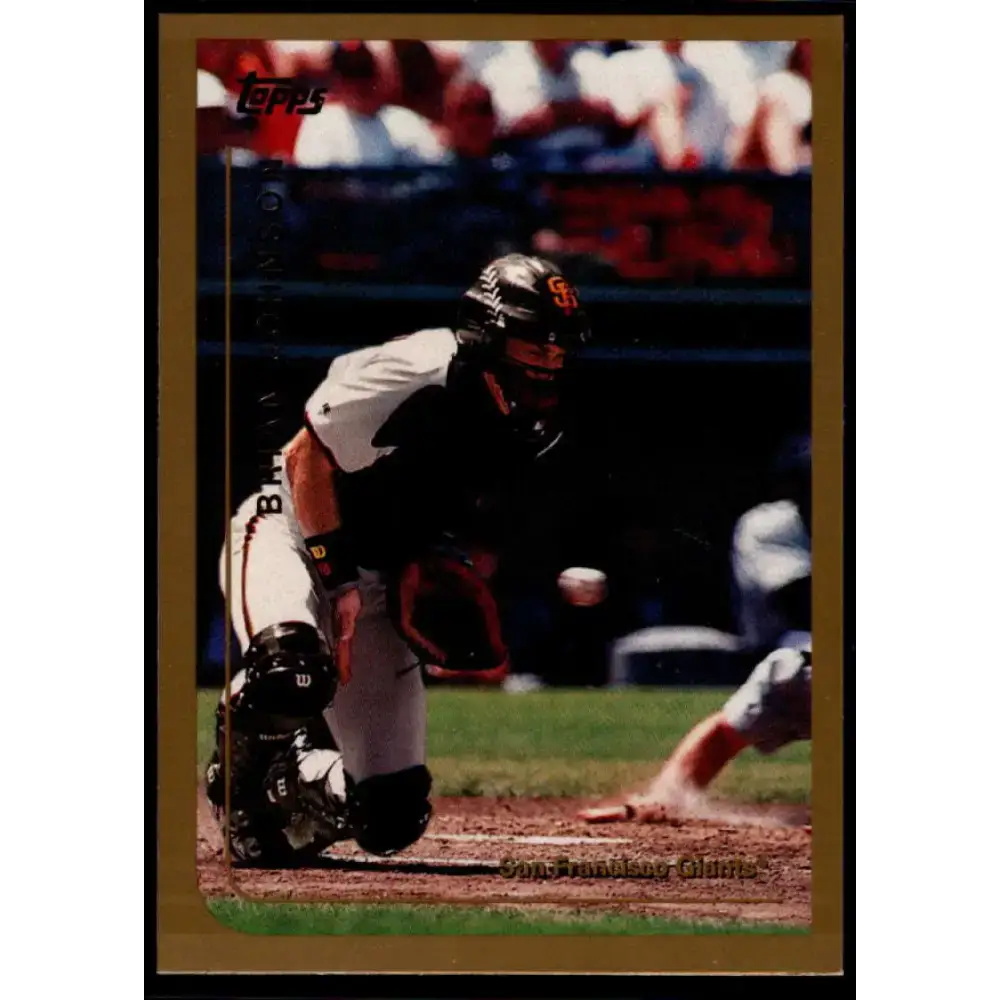1999 Topps #102 Brian Johnson NM-MT San Francisco Giants Baseball Card - Baseball Card Single