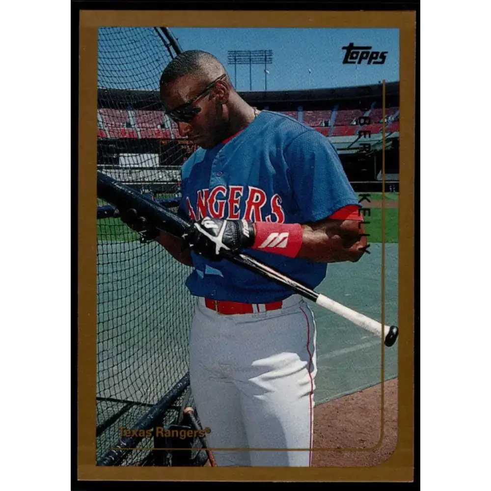 1999 Topps #116 Roberto Kelly NM-MT Texas Rangers Baseball Card - Baseball Card Single