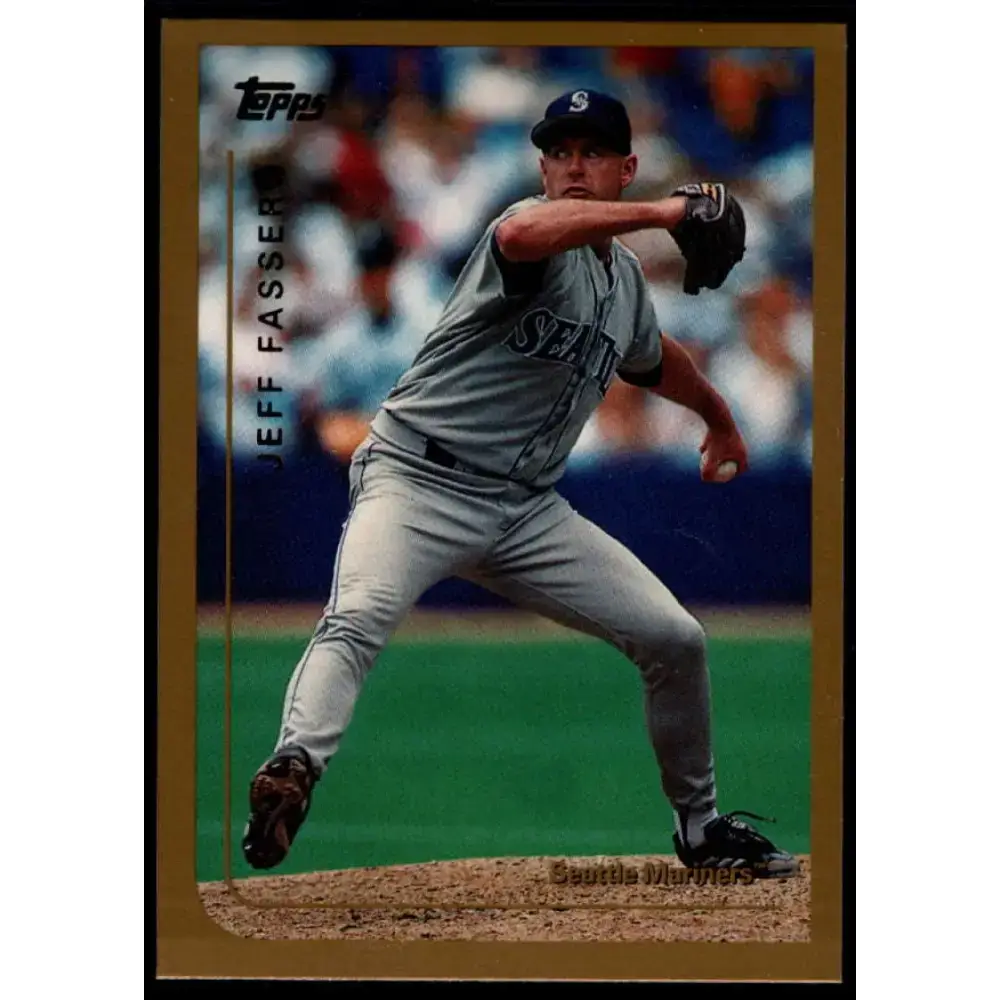 1999 Topps #117 Jeff Fassero NM-MT Seattle Mariners Baseball Card - Baseball Card Single