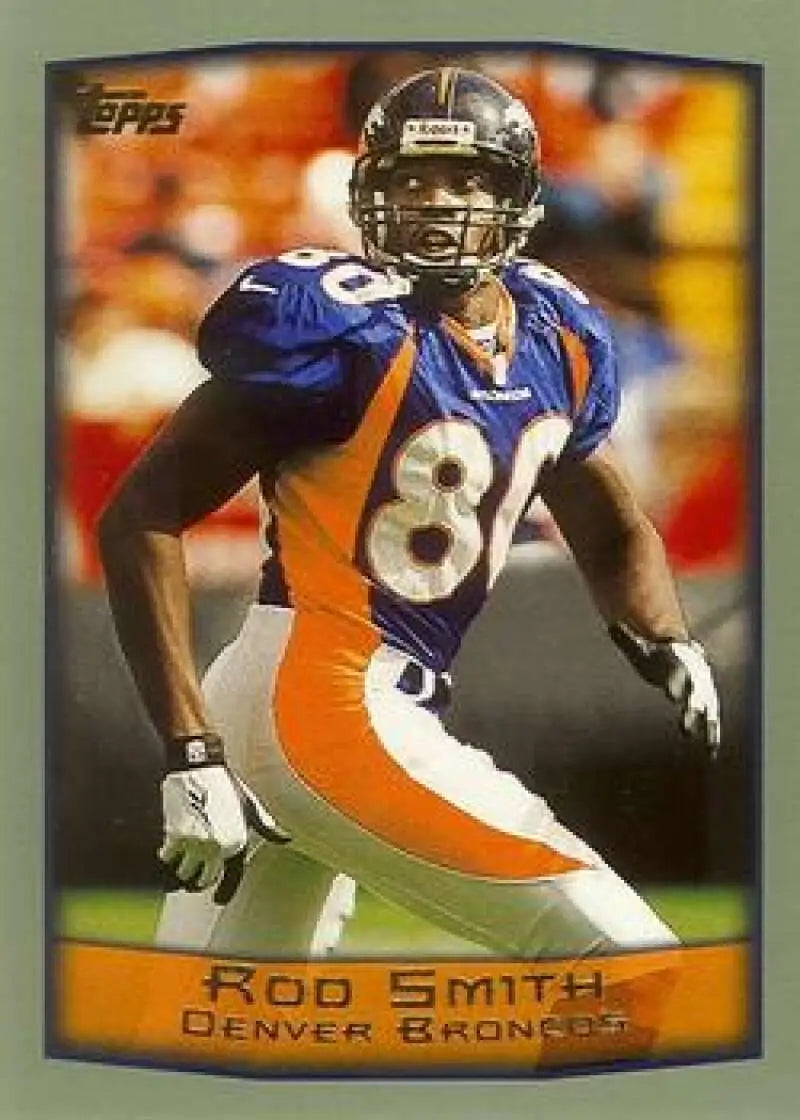 1999 Topps #118 Rod Smith EX Excellent Denver Broncos Football Card - Football Card Single