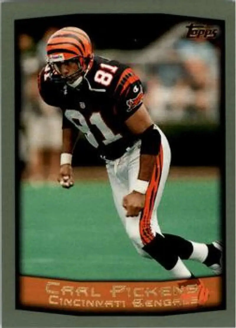1999 Topps #119 Carl Pickens EX Excellent Cincinnati Bengals Football Card - Football Card Single