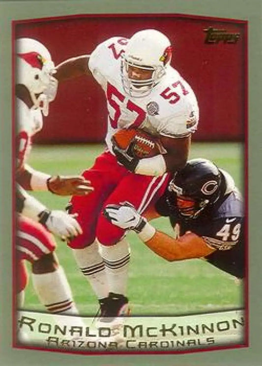 1999 Topps #12 Ronald McKinnon EX Excellent Arizona Cardinals Football Card - Football Card Single