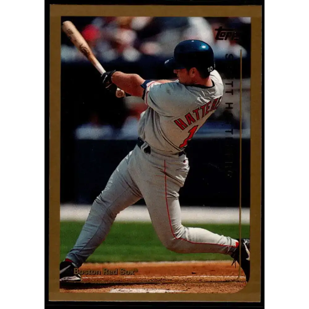 1999 Topps #12 Scott Hatteberg NM-MT Boston Red Sox Baseball Card - Baseball Card Single