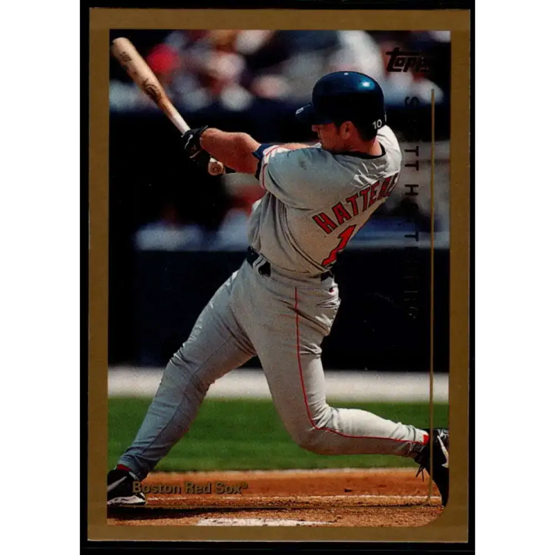 1999 Topps #12 Scott Hatteberg NM-MT Boston Red Sox Baseball Card - Baseball Card Single