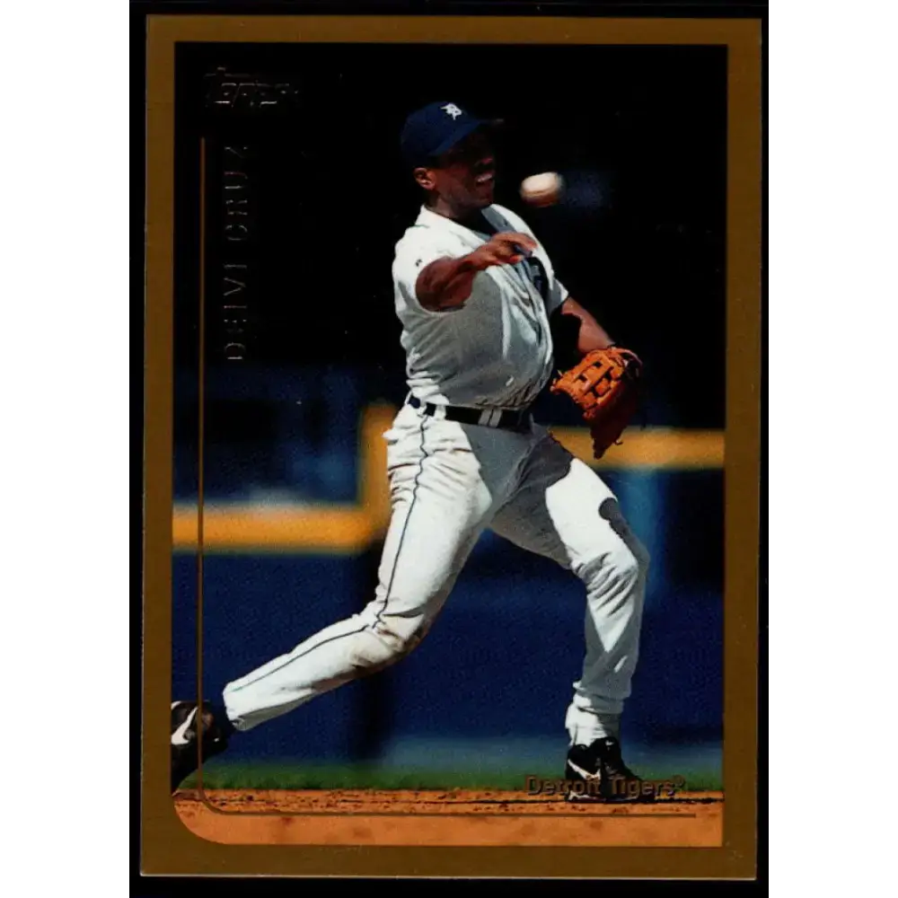 1999 Topps #123 Deivi Cruz NM-MT Detroit Tigers Baseball Card - Baseball Card Single