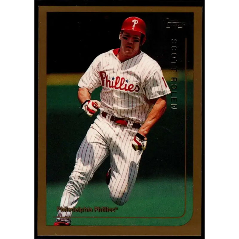 1999 Topps #125 Scott Rolen NM-MT Philadelphia Phillies Baseball Card - Baseball Card Single