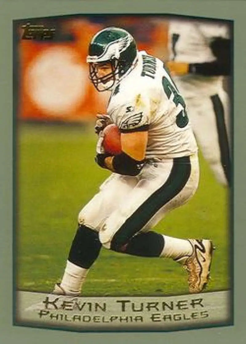 1999 Topps #132 Kevin Turner EX Excellent Philadelphia Eagles Football Card - Football Card Single