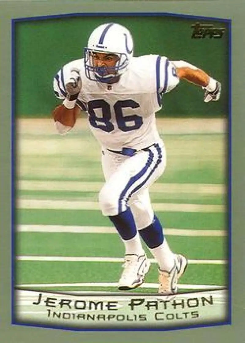 1999 Topps #133 Jerome Pathon EX Excellent Indianapolis Colts Football Card - Football Card Single