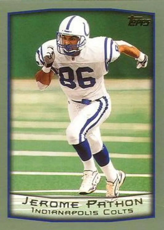 1999 Topps #133 Jerome Pathon EX Excellent Indianapolis Colts Football Card - Football Card Single