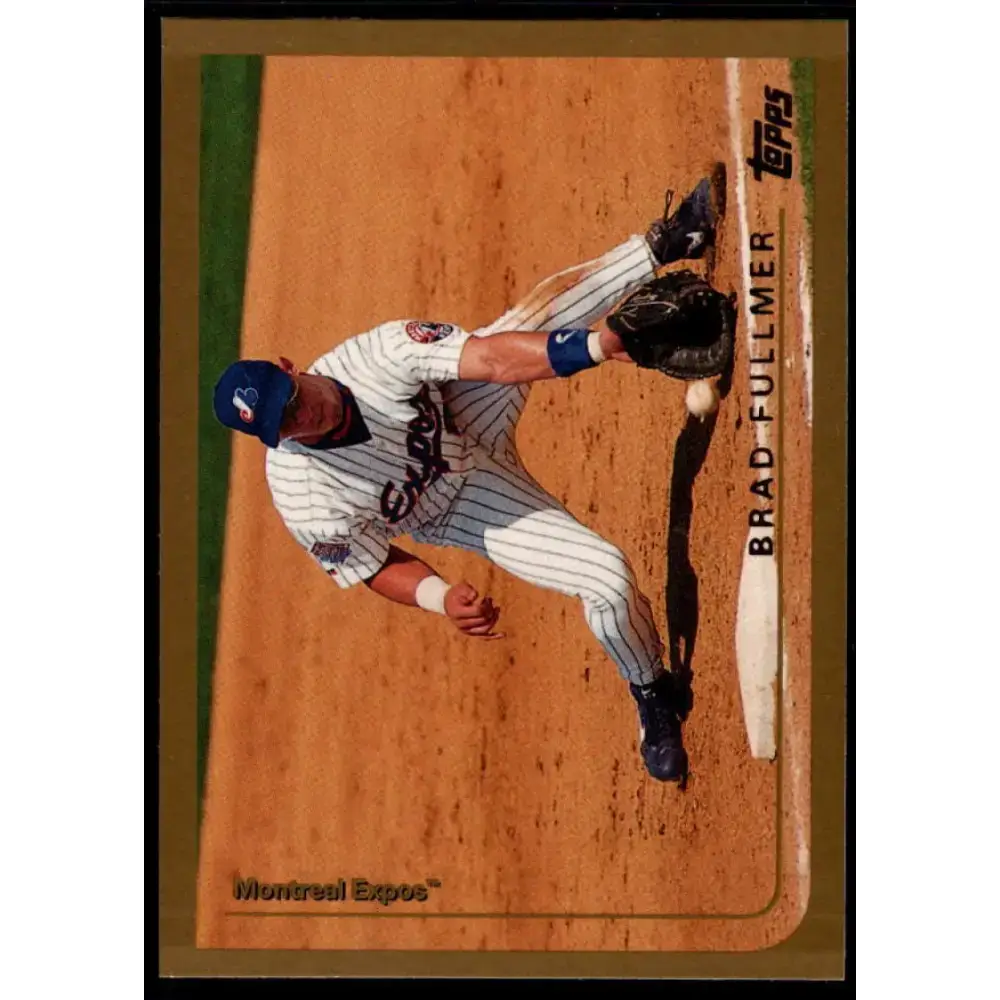 1999 Topps #134 Brad Fullmer NM-MT Montreal Expos Baseball Card - Baseball Card Single