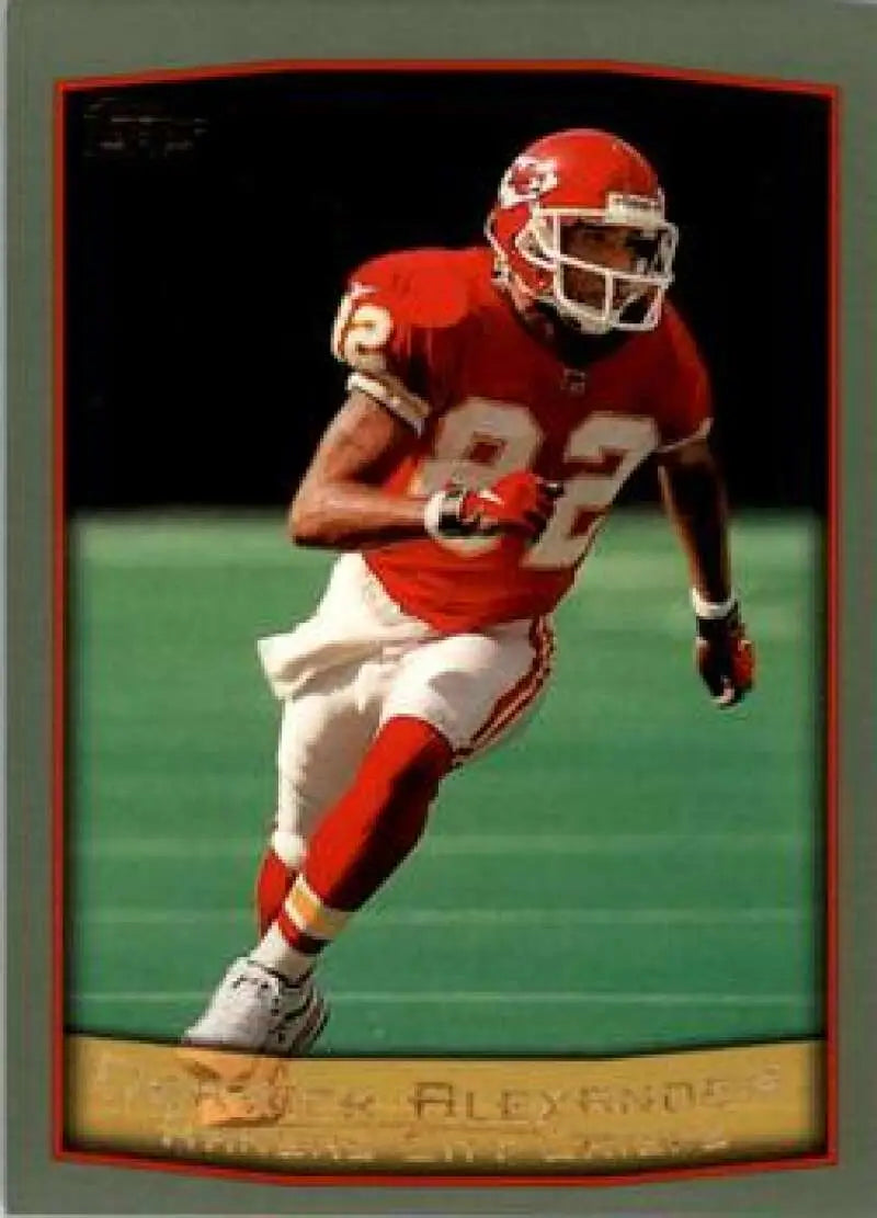1999 Topps #138 Derrick Alexander EX Excellent Kansas City Chiefs Football Card - Football Card Single