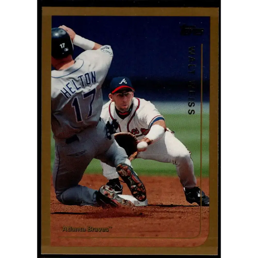 1999 Topps #138 Walt Weiss NM-MT Atlanta Braves Baseball Card