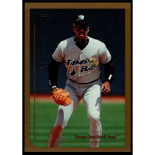 1999 Topps #139 Fred McGriff NM-MT Tampa Bay Devil Rays Baseball Card - Baseball Card Single