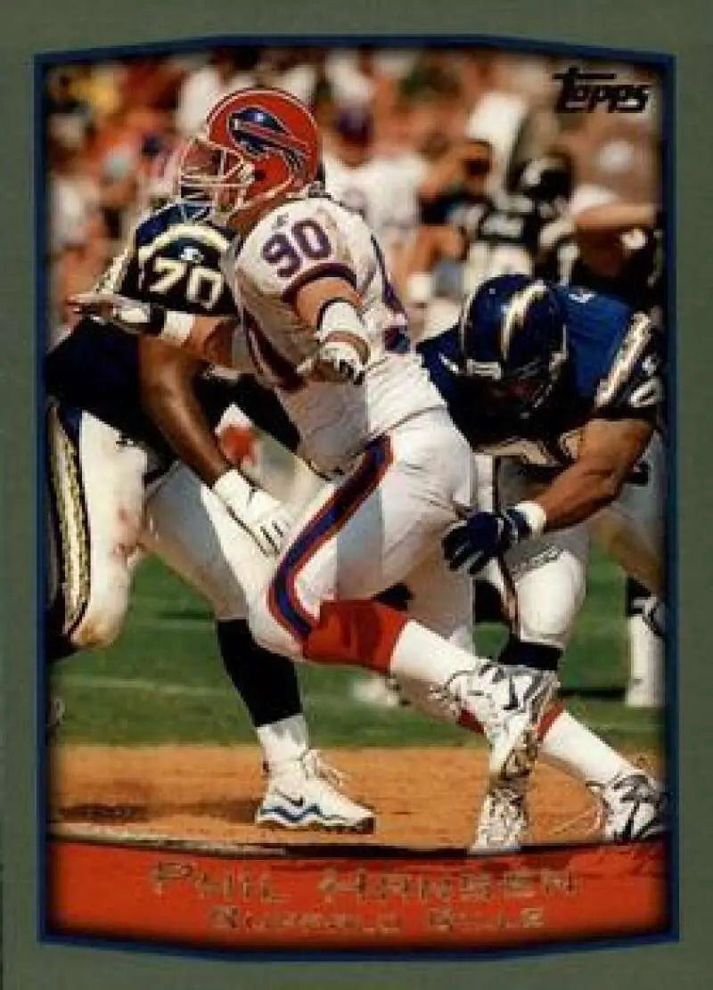 1999 Topps #139 Phil Hansen EX Excellent Buffalo Bills Football Card - Football Card Single