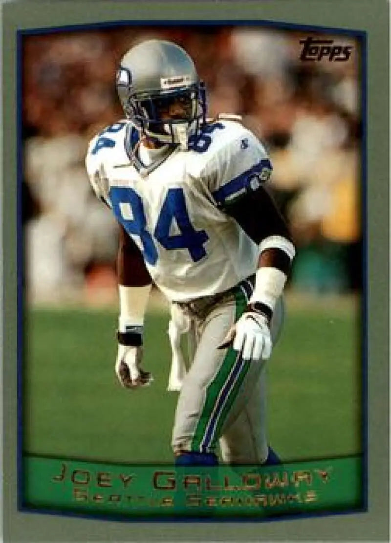 1999 Topps #140 Joey Galloway EX Excellent Seattle Seahawks Football Card - Football Card Single