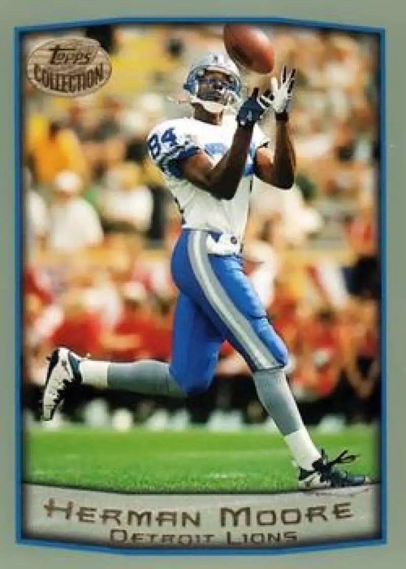 1999 Topps #142 Herman Moore EX Excellent Detroit Lions Football Card - Football Card Single