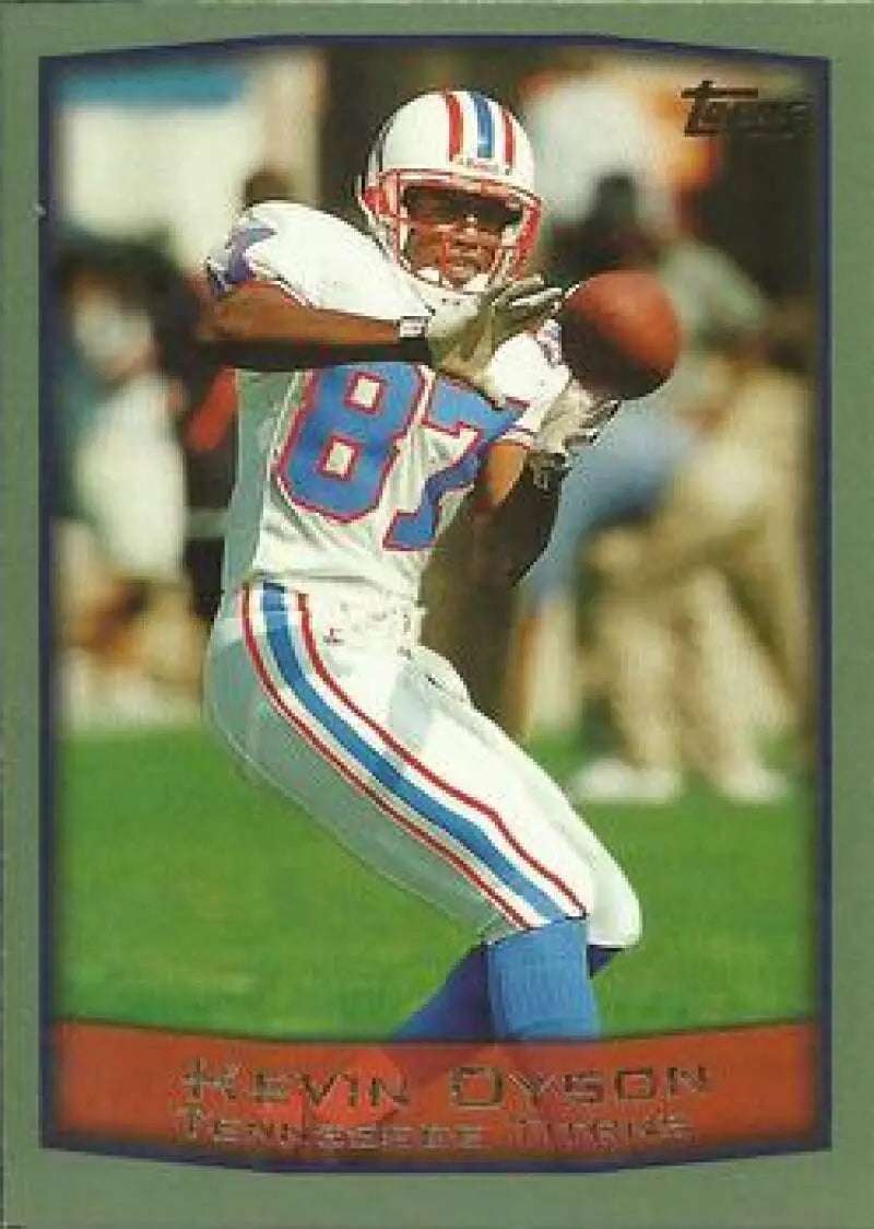 1999 Topps #145 Kevin Dyson EX Excellent Tennessee Titans Football Card - Football Card Single