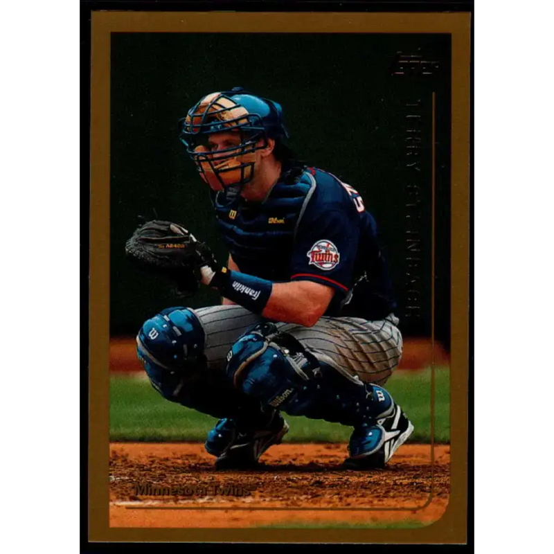1999 Topps #146 Terry Steinbach NM-MT Minnesota Twins Baseball Card - Baseball Card Single