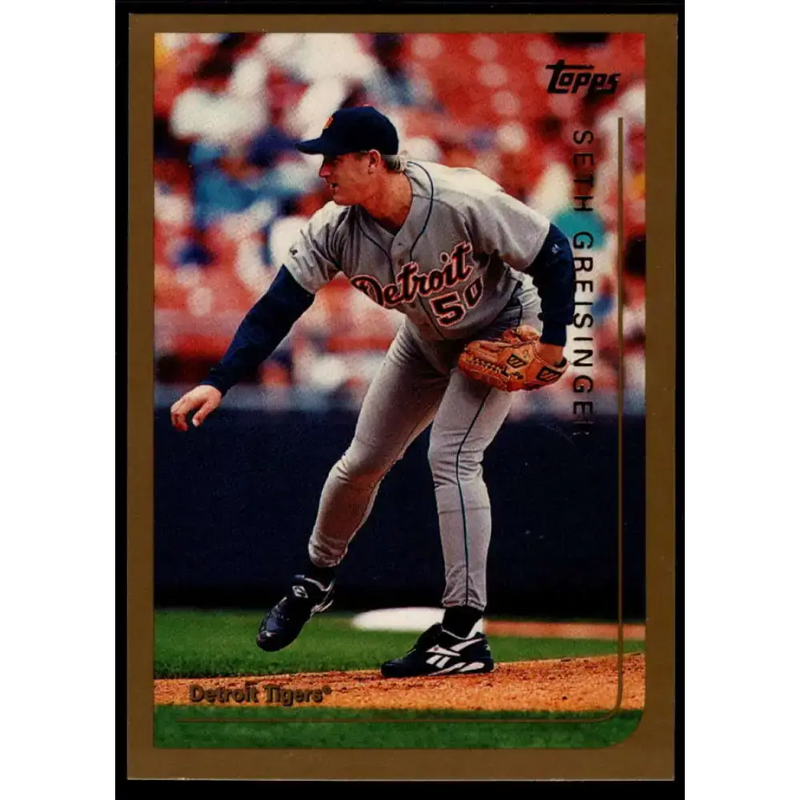 1999 Topps #147 Seth Greisinger NM-MT Detroit Tigers Baseball Card - Baseball Card Single