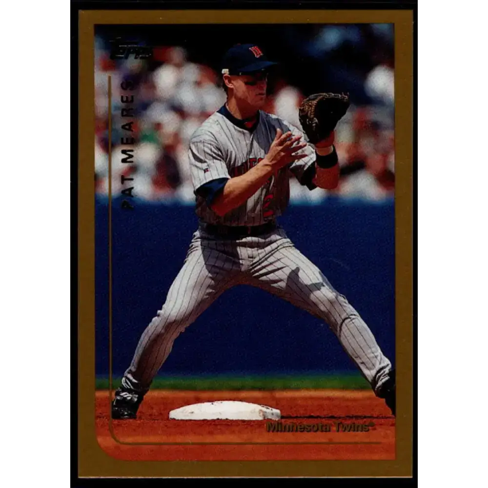 1999 Topps #148 Pat Meares NM-MT Minnesota Twins Baseball Card - Baseball Card Single