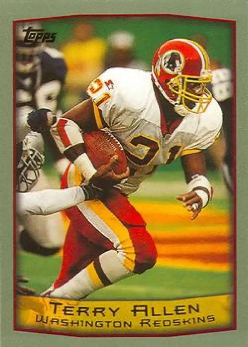 1999 Topps #148 Terry Allen EX Excellent Washington Redskins Football Card - Football Card Single