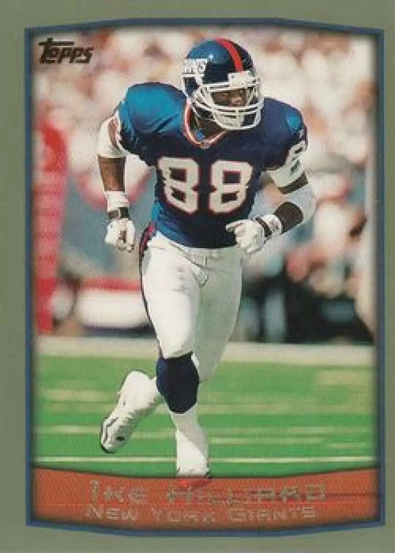 1999 Topps #149 Ike Hilliard EX Excellent New York Giants Football Card - Football Card Single