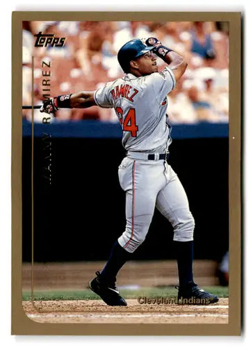 1999 Topps #15 Manny Ramirez NM-MT Indians ID:81220 - Baseball Card Single