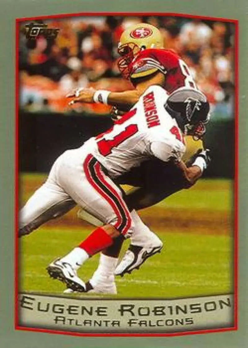 1999 Topps #151 Eugene Robinson EX Excellent Atlanta Falcons Football Card - Football Card Single
