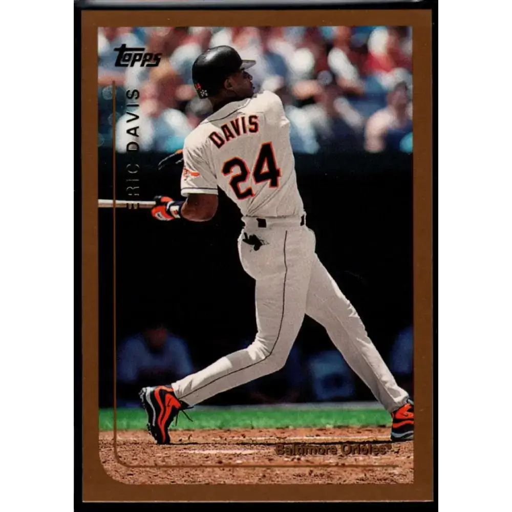 1999 Topps #153 Eric Davis NM-MT Baltimore Orioles Baseball Card - Baseball Card Single