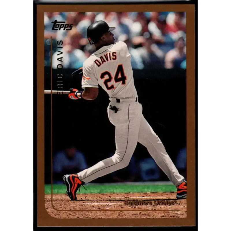 1999 Topps #153 Eric Davis NM-MT Baltimore Orioles Baseball Card - Baseball Card Single