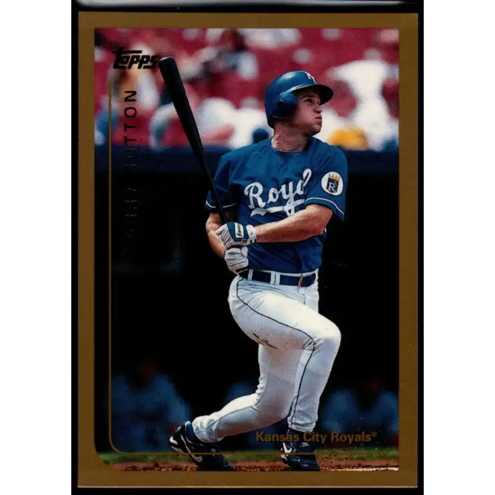 1999 Topps #154 Larry Sutton NM-MT Kansas City Royals Baseball Card - Baseball Card Single