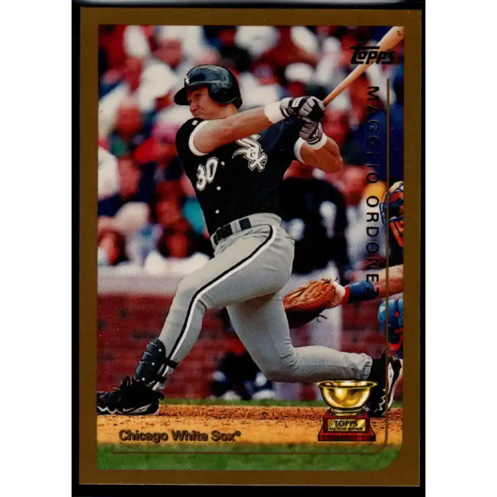 1999 Topps #155 Magglio Ordonez NM-MT Chicago White Sox Baseball Card - Baseball Card Single