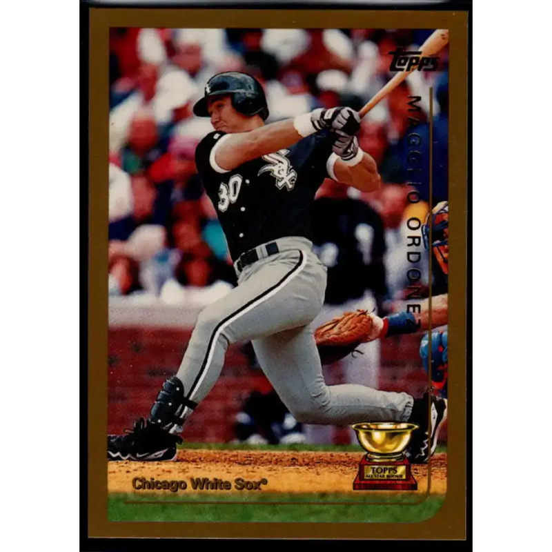 1999 Topps #155 Magglio Ordonez NM-MT Chicago White Sox Baseball Card - Baseball Card Single