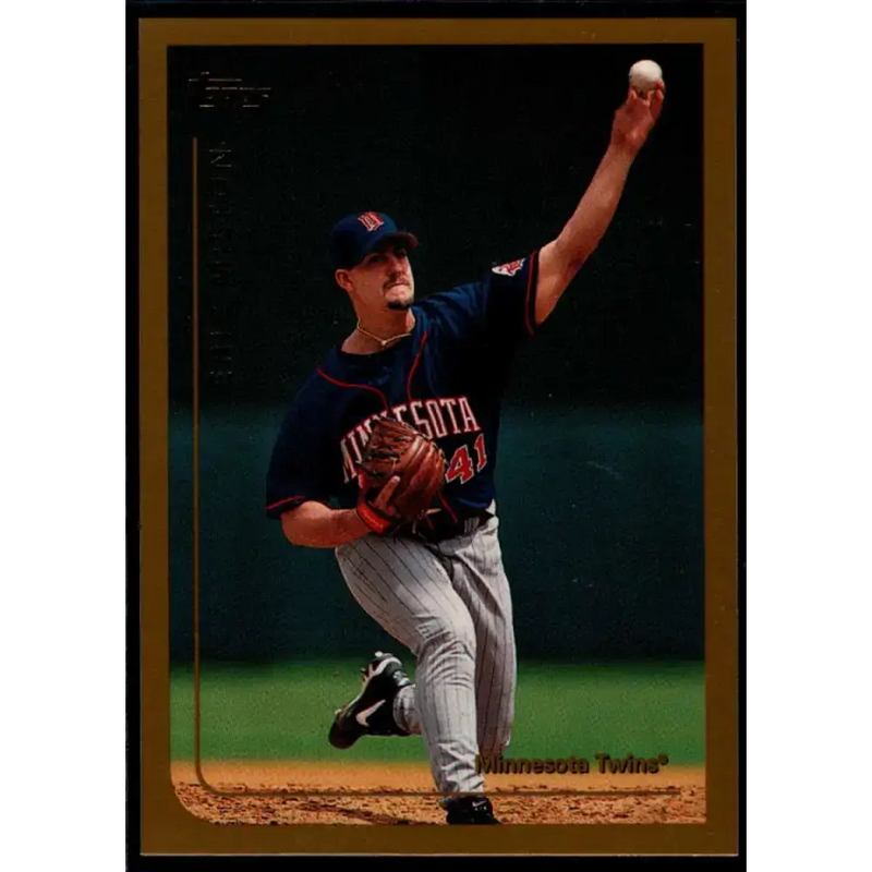 1999 Topps #156 Eric Milton NM-MT Minnesota Twins Baseball Card - Baseball Card Single