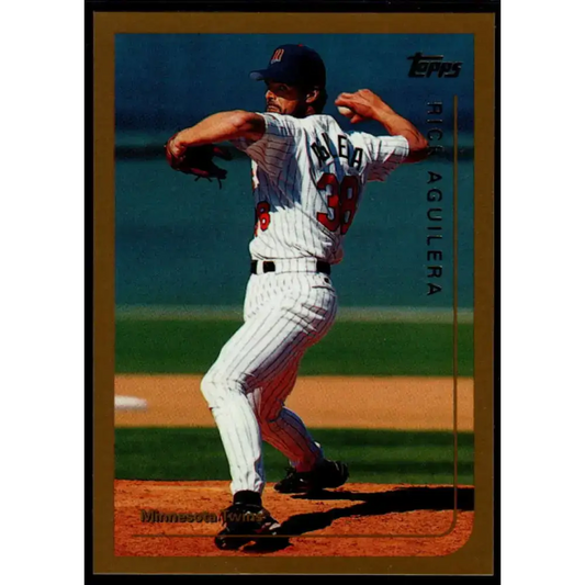 1999 Topps #158 Rick Aguilera NM-MT Minnesota Twins Baseball Card