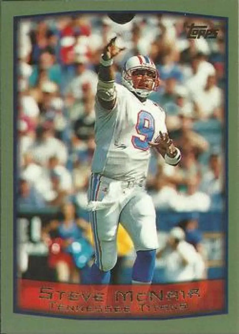 1999 Topps #159 Steve McNair EX Excellent Tennessee Titans Football Card - Football Card Single